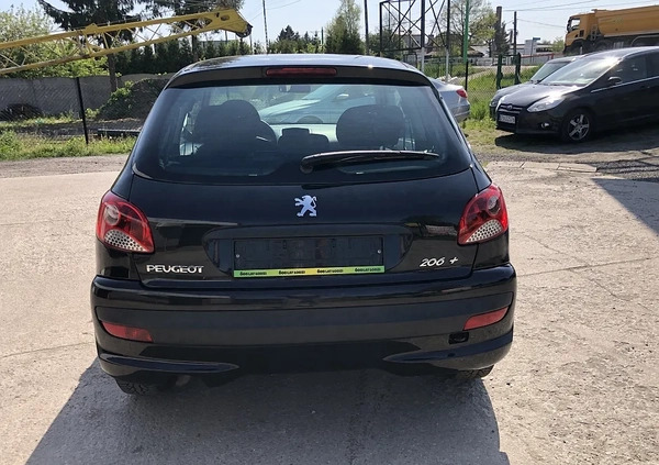Peugeot 206 plus cena 11900 przebieg: 150000, rok produkcji 2009 z Łódź małe 379